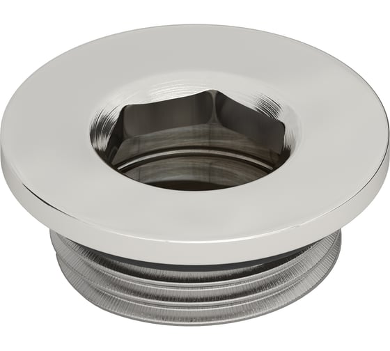 Заглушка Сунержа d 28 мм / G 1/2" НР Матовый белый30-1201-2812