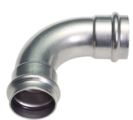 Пресс-угол двухраструбный Conex Banninger IBP A-Press Inox, нержавеющая сталь AISI304, 90°, 28 мм PS240020280000