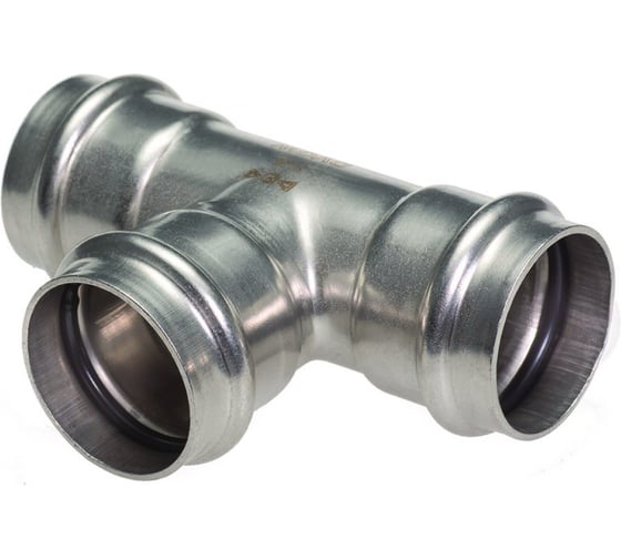 Пресс-тройник Conex Banninger IBP A-Press Inox, нержавеющая сталь AISI304, 22x22x22 мм PS241300222222