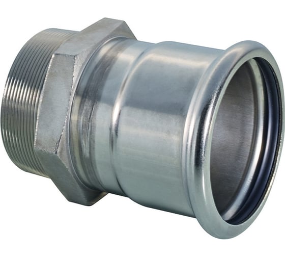 Пресс-переход Conex Banninger IBP A-Press Inox, нержавеющая сталь AISI304, с наружной резьбой, 28x3/4 PS24243G0280600