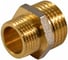 Ниппель переходной СаМат Плюс латунный 1x2, 1 шт. 5170 1