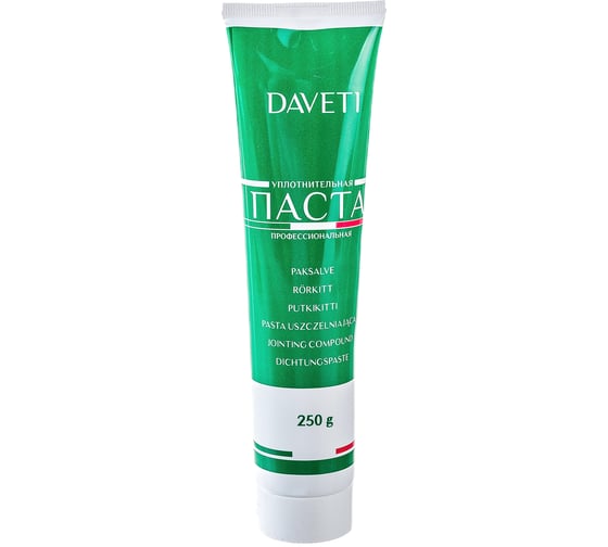 Уплотнительная профессиональная паста для резьбовых соединений DAVETI 250г DPASTA250