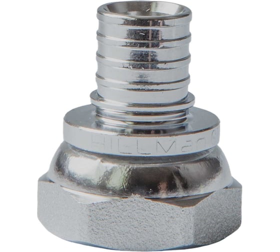 Переходник с накидной гайкой под плоскую прокладку HILLMAN 25x1“ HM-C-NG2510