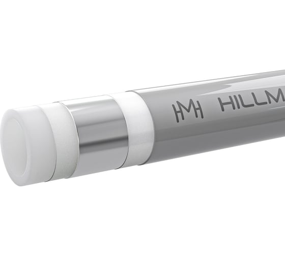 Труба металлополимерная HILLMAN Universal pipe stabil PE-Xa/Al/PE-RT 32x4,7 мм, серая (бухта 50 м) ST-PEXA-3247-050