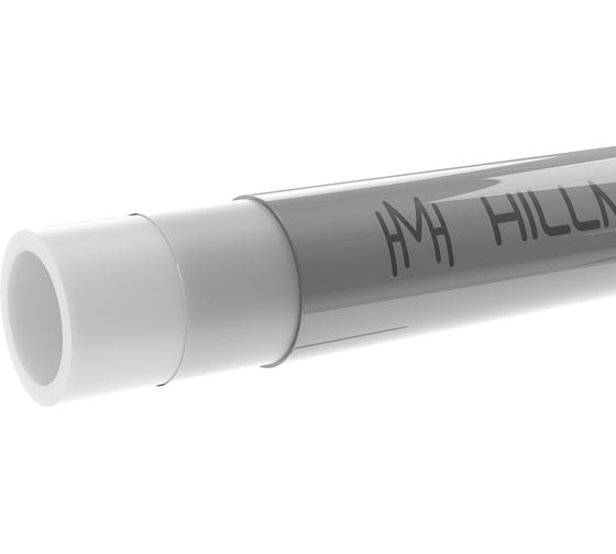 Труба металлополимерная серая HILLMAN Universal pipe stabil PE-Xa/Al/PE-RT 16,2x2,6 мм (бухта 100 м) ST-PEXA-1626