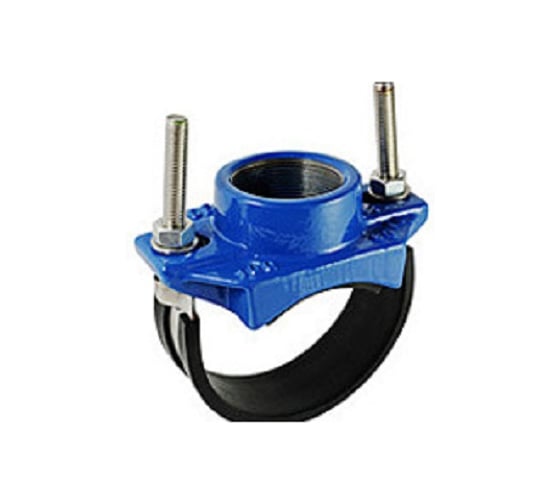 Отвод хомутовый резьбовой RUTEMPO DN 40 (50-68)x1, 1 обойма РА-05960