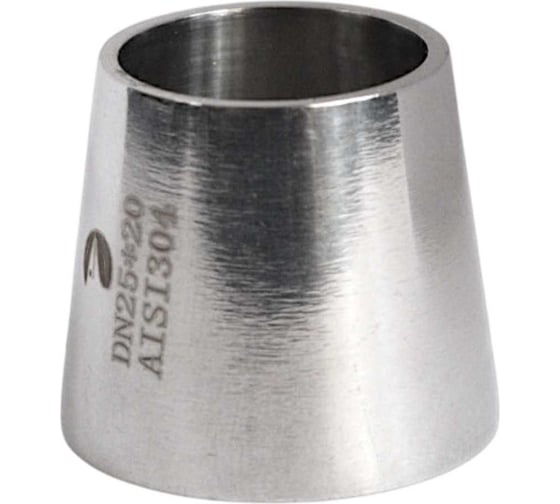 Переход концентрический нержавеющий NEWKEY DIN 11852, AISI304, DN25xDN20 (28x22x1.5 мм) NK-WCR25х20/4