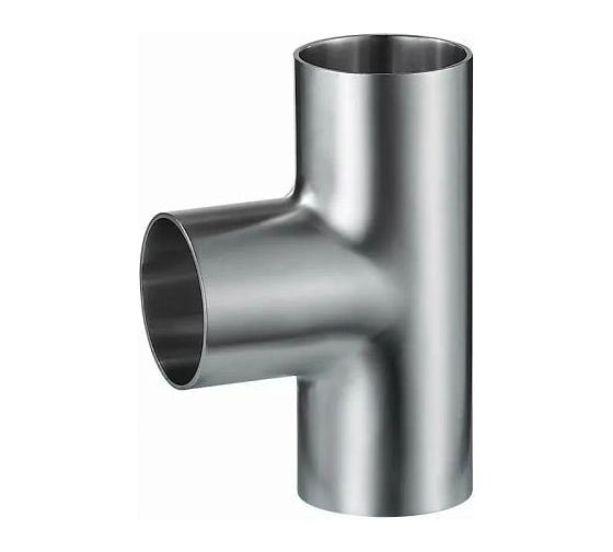Тройник приварной короткий нержавеющий NEWKEY DIN 11852, AISI304, DN40 (40x1.5 мм) NK-BWT40/4