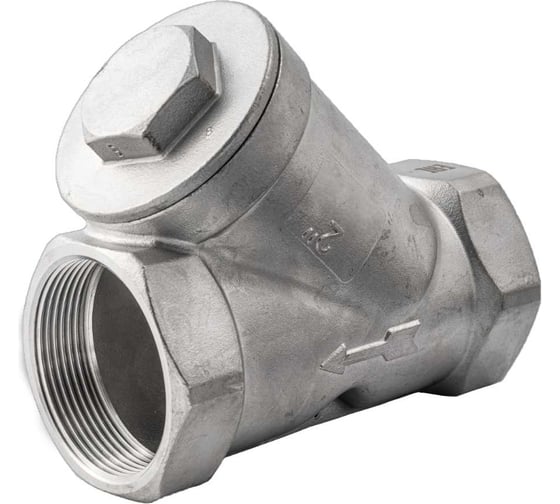 Фильтр муфтовый Y-тип нержавеющий NEWKEY, AISI316, DN50 (2"), CF8M, PN16 NK-YS50/6