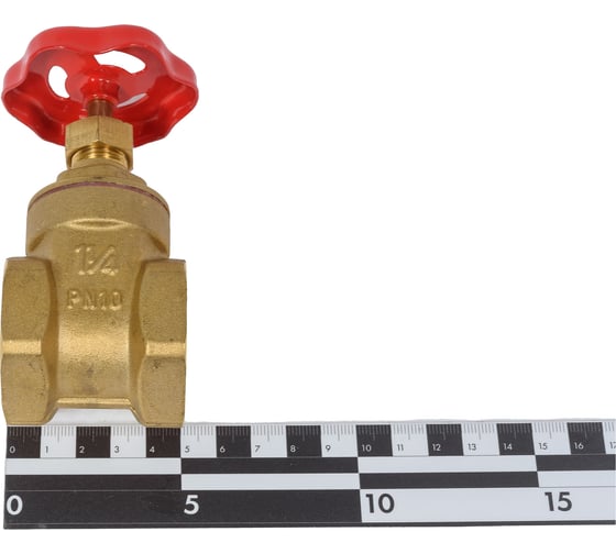 Клиновая задвижка MVI латунная 1 1/4" BV.880.07
