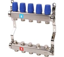 Коллектор MVI из нержавеющей стали в сборе без расходомеров, 5 выходов MS.405.06 21140344