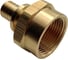 Муфта для PE-X/PE-RT труб РОС аксиальная латунь Дн 16х3/4 ВР (130-1610) R0345055 1