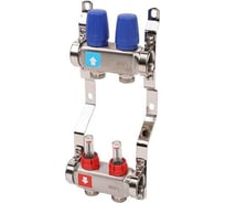 Коллектор MVI из нержавеющей стали, в сборе с расходомерами, 2 выхода MS.502.06