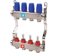 Коллектор MVI из нержавеющей стали, в сборе с расходомерами, 4 выхода MS.504.06