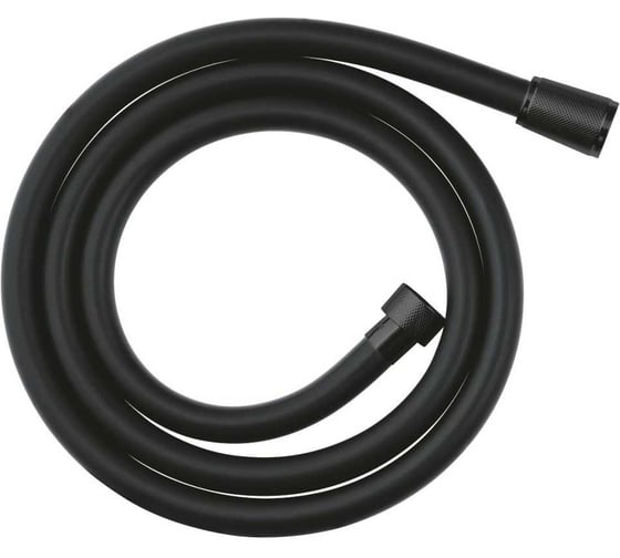 Шланг душевой Grohe Silverflex TwistStop 1500 мм, фантомный черный 107061KF00