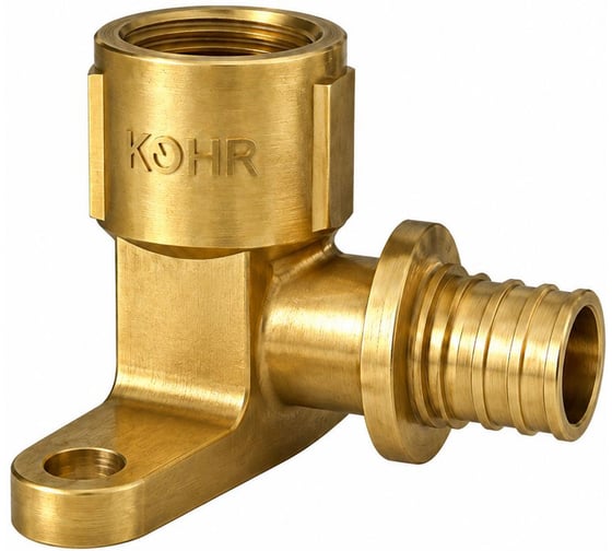 Угольник настенный с креплением ВР KOHR 20x1/2 KHA-1900-002012