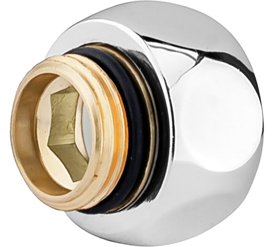 Сгон PROFACTOR с накидной гайкой для полотенцесушителя CHROME в/н 1 x 1/2 PF TF 736