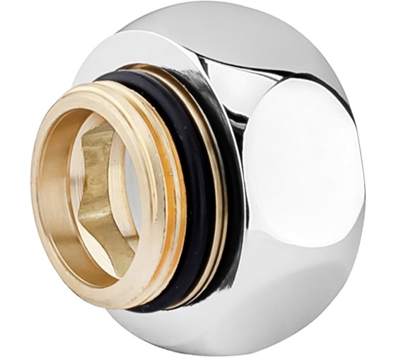 Сгон PROFACTOR с накидной гайкой для полотенцесушителя CHROME в/н 1 x 3/4 PF TF 737