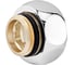 Сгон PROFACTOR с накидной гайкой для полотенцесушителя CHROME в/н 1 x 3/4 PF TF 737 1