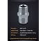 Ниппель соединительный PremJet NPT 3/8(M) / NPT 3/8(M), 500 bar, 1 шт. 1N-06 4