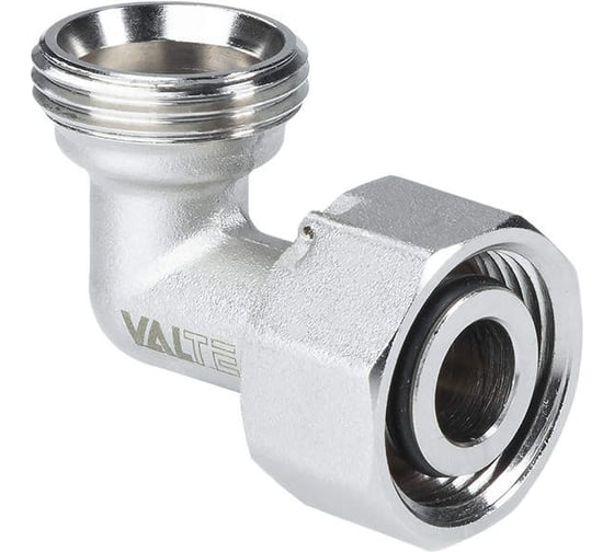 Фитинг Valtec резьбовой, угольник под евроконус 3/4(EK вн.р.)х3/4(EK нар.р.) VTr.092.NE.0505