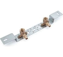Монтажный блок для скрытого монтажа Rehau O 75/150 короткого бронза RX+ 14563891001