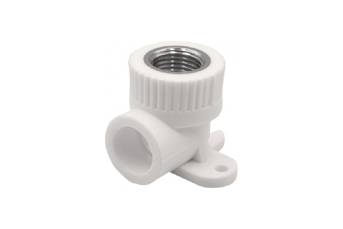 Водорозетка GIBAX полипропилен, 20x1/2\" ВР, белая, 2 шт. PPL18-02031 ...