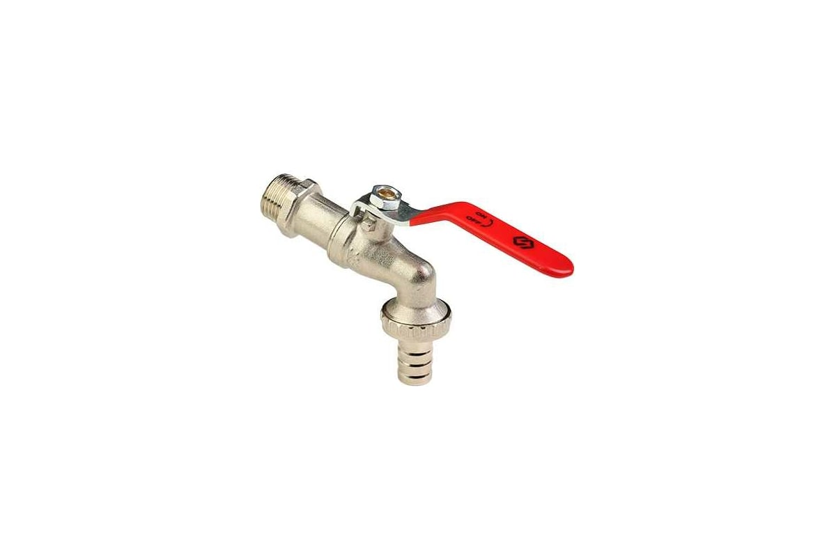 Шаровой кран MVI водоразборный 3/4\" наружная-штуцер BV.633.05 ...