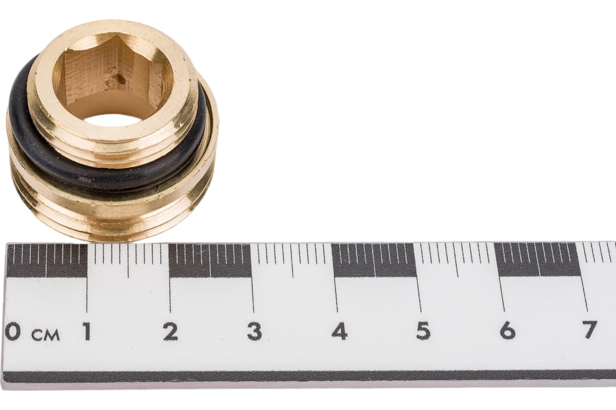 Переходник с прокладкой MVI 1/2"х3/4" (под плоскость, для узлов с ...