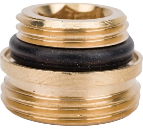 Переходник с прокладкой MVI 1/2"х3/4" (под плоскость, для узлов с шаровым затвором) TR.435.0505