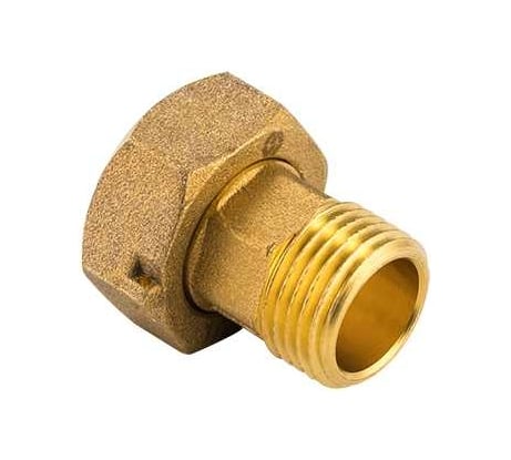 Штуцер для присоединения счетчика MVI 1/2"х3/4", 1 шт BF.595.0405