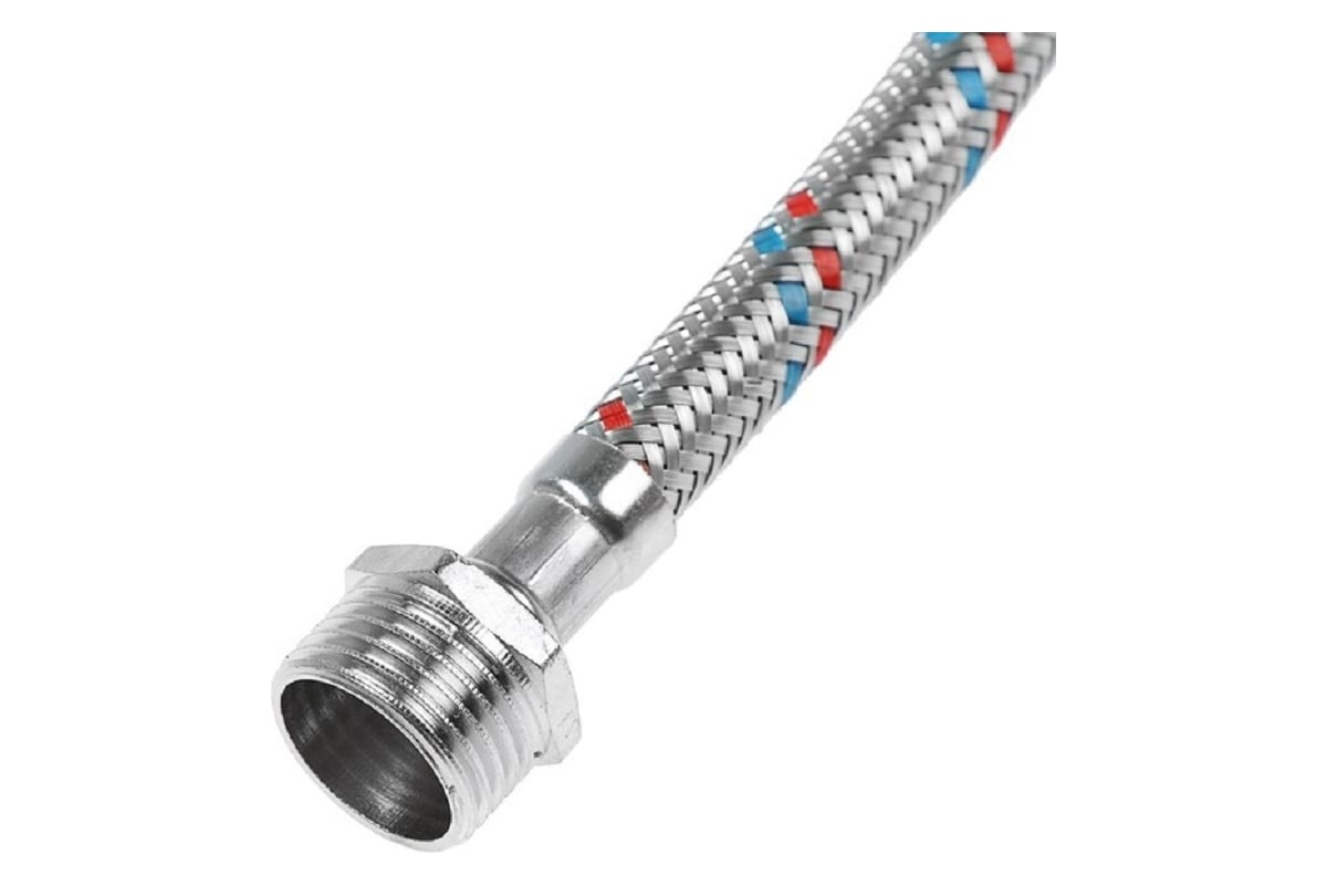 Гибкая подводка для воды OUTE 1/2", гайка-штуцер, 30 см TP56-30 ...