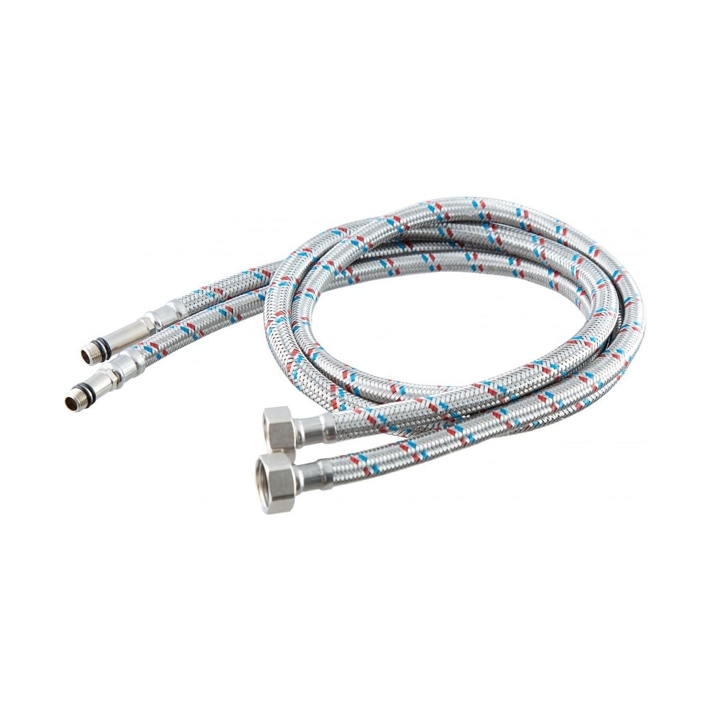 Гибкая подводка для смесителя OUTE пара, 1/2\", М10, гайка-штуцер, 150 ...