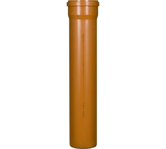 Труба наружной канализации TEBO ПП SN2 110x2,7х2000 мм 041010206
