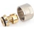 Адаптер для труб PE-X/AL/PE-X зажимной RIIFO Omni латунь, 16x2.0-3/4" ВР, Евроконус, 6 шт. 1100042668 1