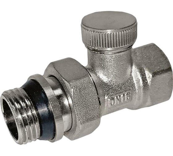Кран радиаторный Zegor прямой нижний 1/2“ НВ с антипротечкой QS-3452