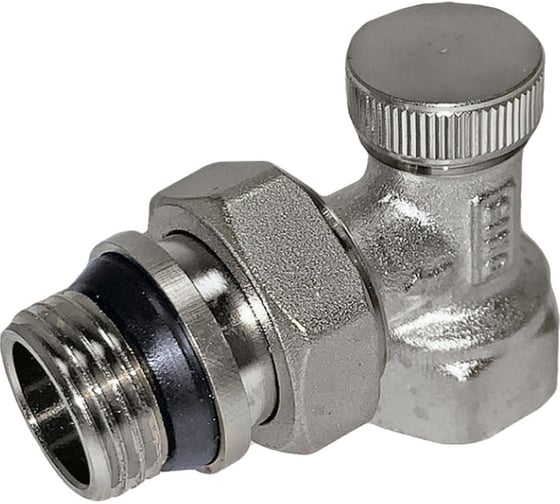 Кран радиаторный Zegor угловой нижний 3/4“ НВ с антипротечкой QS-3651
