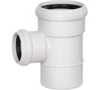 Тройник бесшумной канализации Ostendorf Skolan Safe 90х58 мм. 87 градусов, SKEA 334420