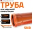 Труба Ostendorf KGEM SN8 110x6000 мм 220195 2