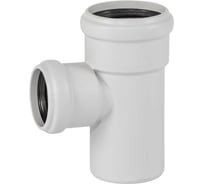 Тройник бесшумной канализации Ostendorf Skolan Safe 78х58 мм. 87 градусов, SKEA 333410