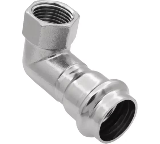 Уголок 90° из нержавеющей стали VIEIR 28x1, гайка VPLF285 (Y)