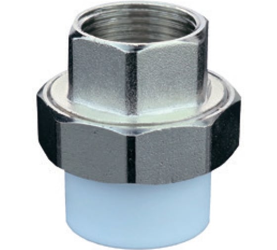 Американка полипропиленовая VIEIR 25x1/2, внутренняя резьба VER253F (Y)