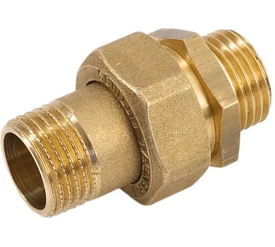 Американка VIEIR прямая 1 (5шт) штуцер × 1 штуцер, латунная HJH55 (Y)