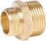 Ниппель переходной VIEIR латунный 21/2 (2шт) ш × 2 ш (две наружные резьбы) SH89 (Y) 1