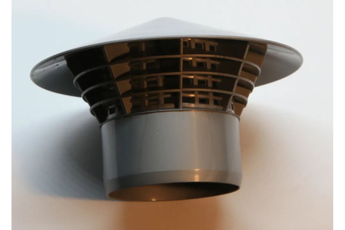 Вентиляционный зонт VALFEX D 50 мм, внутренняя канализация 26106050 ...