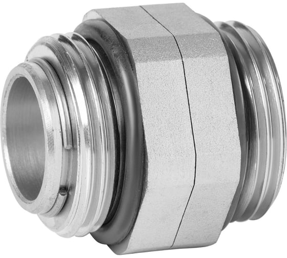 Сдвоенный ниппель латунный VIEIR 1 × 1 (5шт) (две наружные резьбы) VRG55MM (Y)