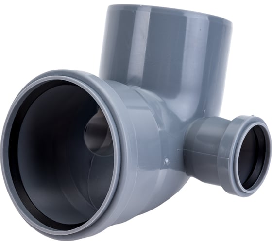 Универсальный отвод VALFEX 110/50x87.5, левый-правый, внутренняя канализация 23123150