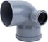 Универсальный отвод VALFEX 110/50x87.5, левый-правый, внутренняя канализация 23123150 2
