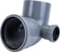Универсальный отвод VALFEX 110/50x87.5, левый-правый, внутренняя канализация 23123150 4