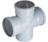 Крестовина VALFEX 110/110/110x87.5, внутренняя канализация 27211110 2